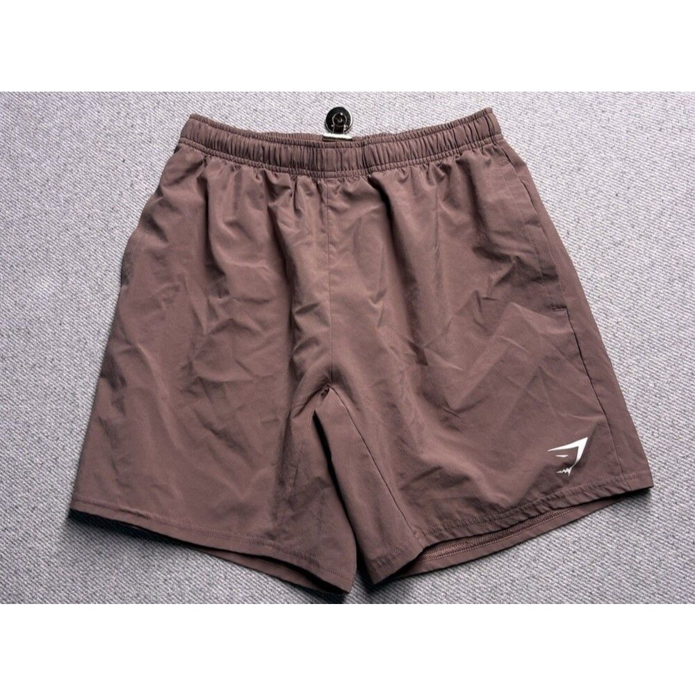 Gymshark Men's Arrival 7" Athletic Shorts Pink  Size Small